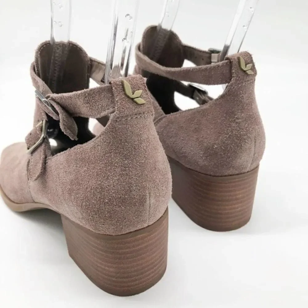 KOOLABURRA BY UGG Sophy Suede Peep Toe Ankle Boot